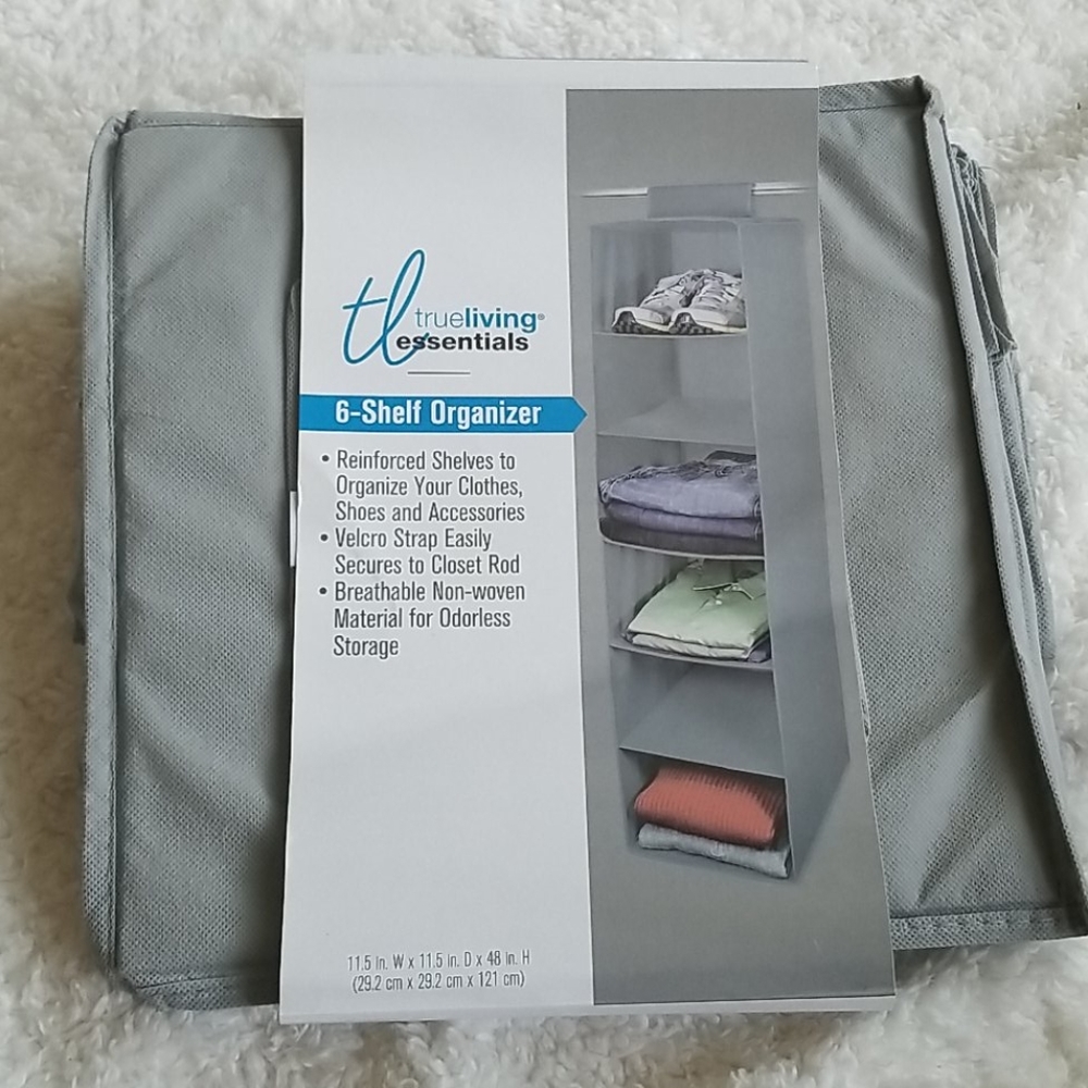 6 Shelf Hanging Closet Organizer